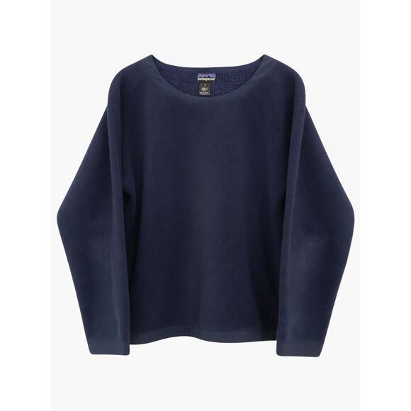 Patagonia Tops - Patagonia Women's Navy Blue Pullover Fleece Sweatshirt